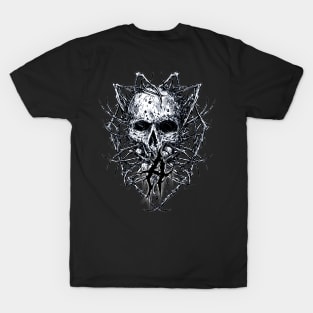 SKULL ARTWORK WITH "A" T-Shirt